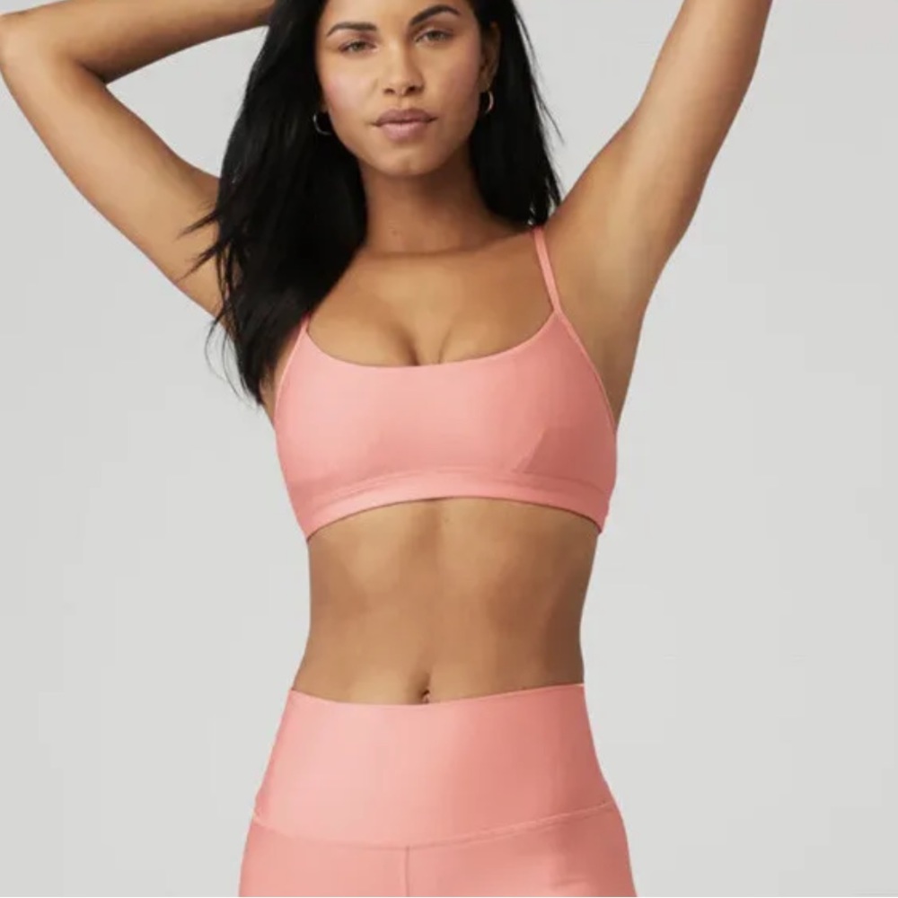 Alo Yoga Pink Sports Bra